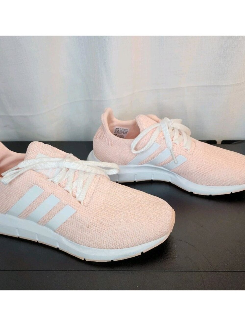 Adidas Women's Swift Running Sneakers Shoes Casual PRB 698001 Pink White Size 5 - Picture 2 of 11